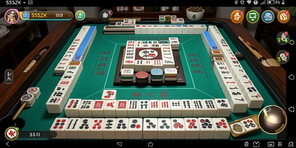 Gameplay Mahjong yang menarik dan menantang di 555ZK.