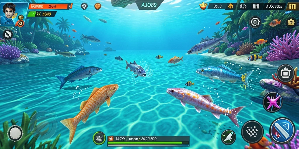 Tampilan menarik dari gameplay AJO89 yang seru dan menantang.