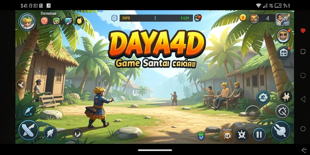Tampilan gameplay DAYA4D yang seru dan menghibur.