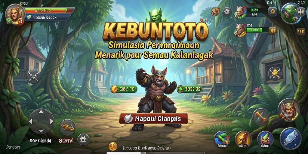 Screenshot dari gameplay menarik di KEBUNTOTO.