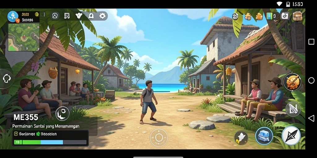 Screenshot gameplay ME355 menampilkan keseruan dan grafis yang memikat.