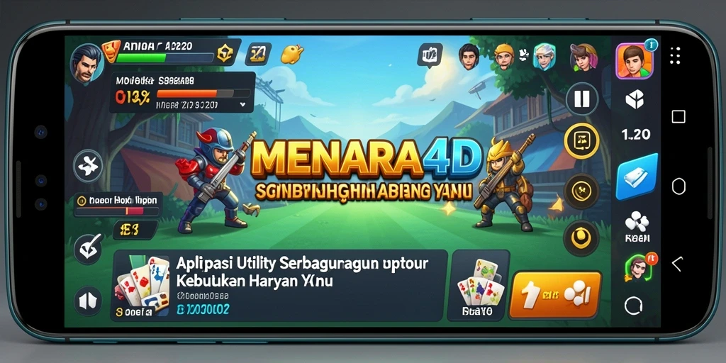 Tampilan antarmuka sederhana dan fungsional dari MENARA4D.