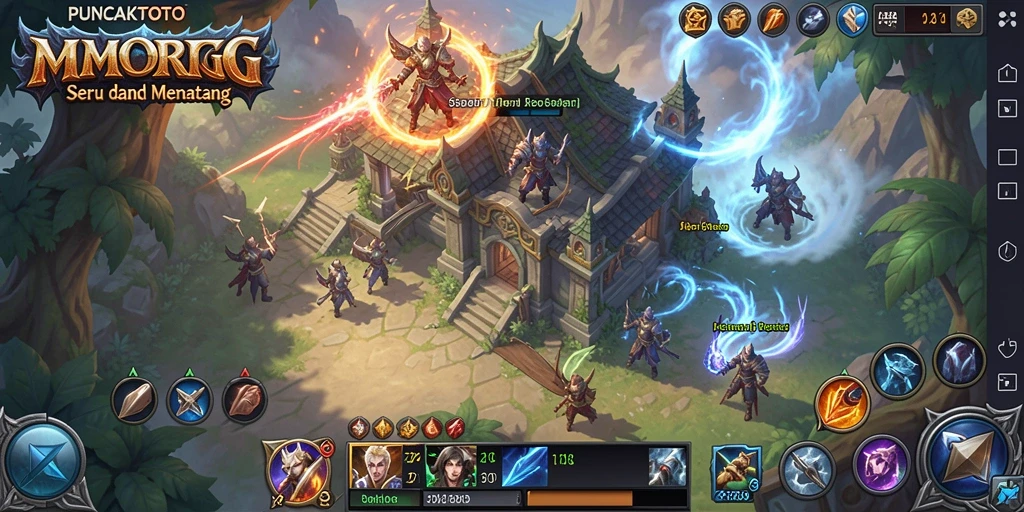 Tampilan gameplay PUNCAKTOTO yang seru dan interaktif.