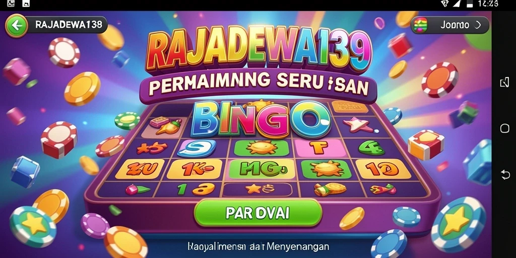 Tampilan gameplay seru dari RAJADEWA138 yang memikat pemain Bingo.