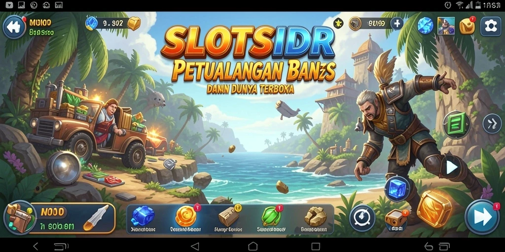 Gameplay seru SLOTSIDR di dunia terbuka yang menakjubkan.