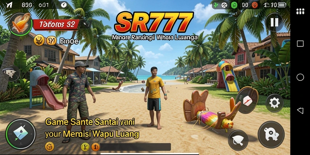 Screenshot gameplay SR777, menunjukkan keseruan permainan Casual.