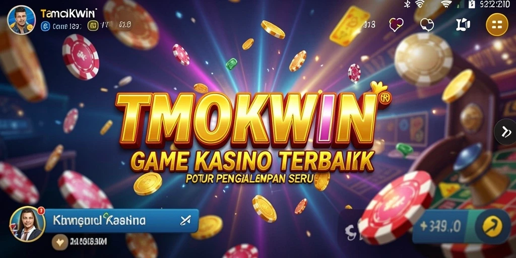 Screenshot gameplay TMOKWIN menampilkan pengalaman Kasino yang seru.
